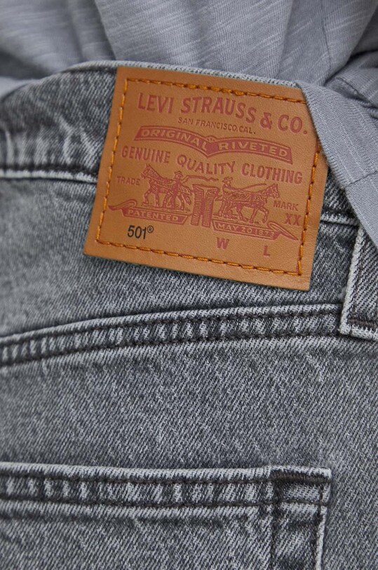 Levi's szorty jeansowe szary 56327