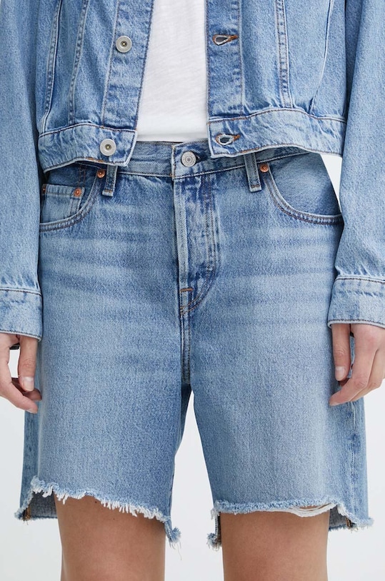Levi's pantaloni scurti jeans jeans albastru A1962