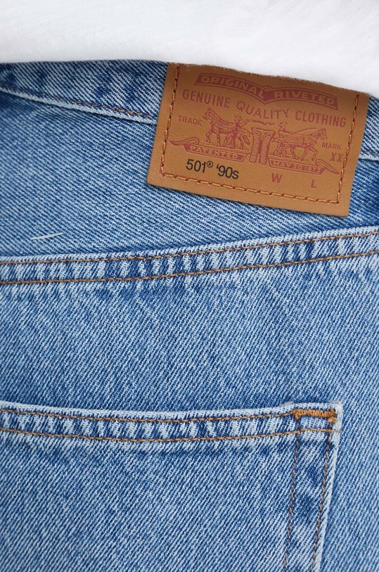 Rifľové krátke nohavice Levi's modrá A1962
