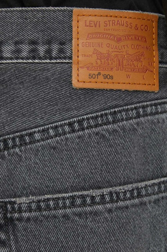 Levi's pantaloni scurti jeans gri A1962