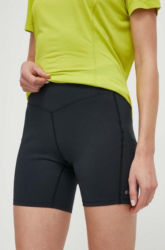 Montane pantaloni scurti sport Ineo Lite tricotaj negru FINLS17