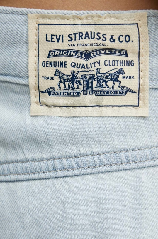 Levi's szorty jeansowe niebieski A7513