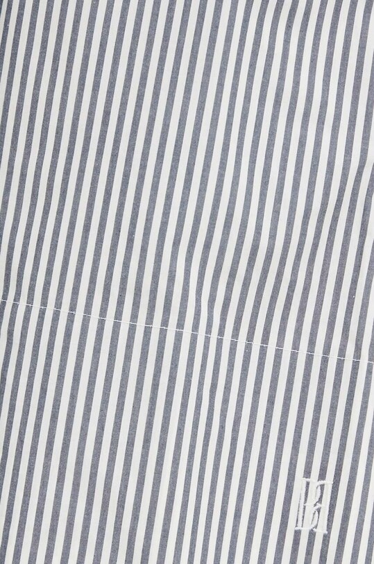 By Malene Birger pantaloni scurti din bumbac bleumarin Q72416007