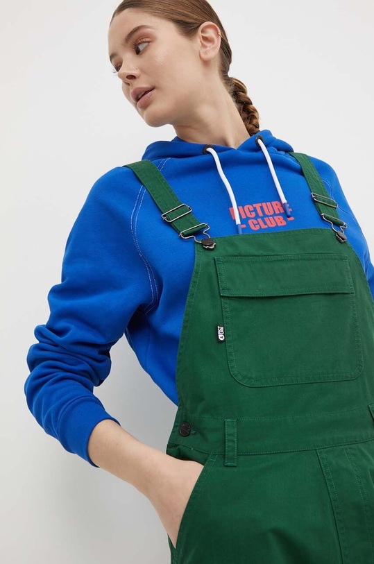 Одяг Бавовняний комбінезон Picture Baylee WSH078 зелений