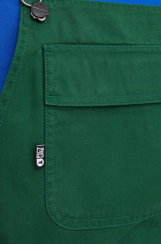 Бавовняний комбінезон Picture Baylee зелений WSH078