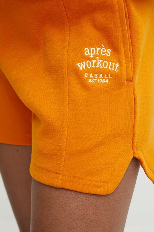 Casall pantaloni scurti din bumbac portocaliu 24145