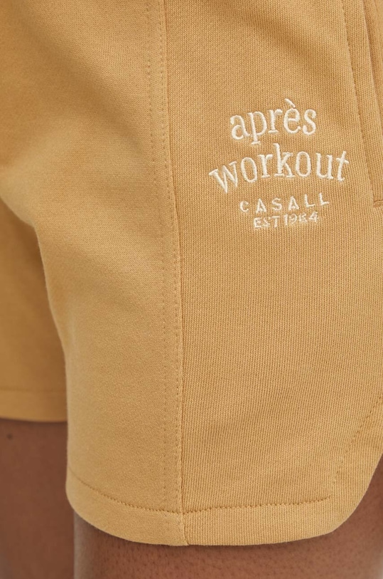 Хлопковые шорты Casall коричневый 24145