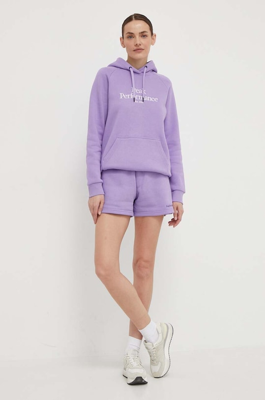 Peak Performance szorty G79572 fioletowy SS25