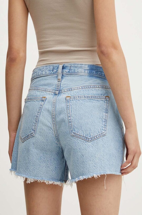 Odzież Abercrombie & Fitch szorty jeansowe KI149.4247.280 niebieski