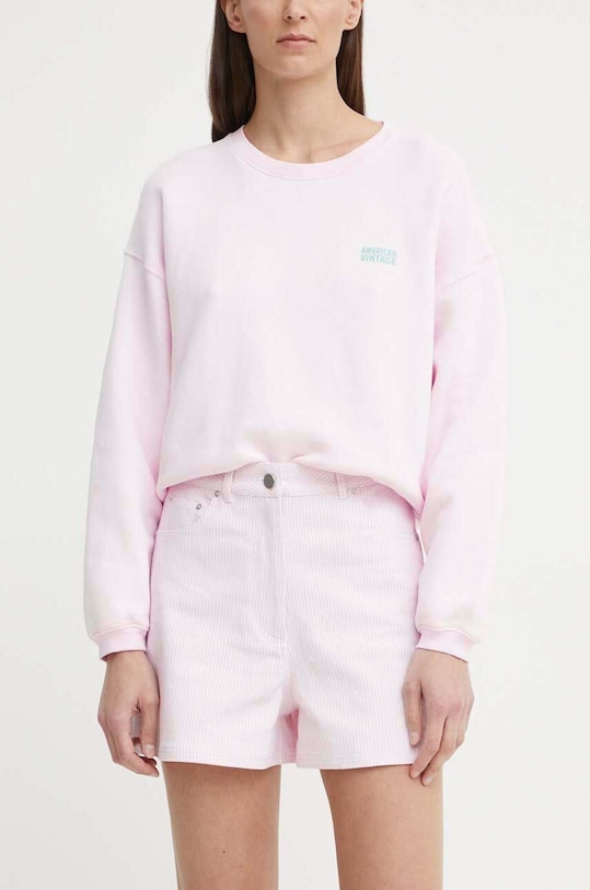 Rifľové krátke nohavice Remain rifľovina ružová 5013432911