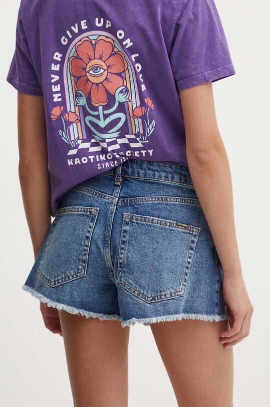 Îmbrăcăminte Sixth June pantaloni scurti jeans 34202 albastru
