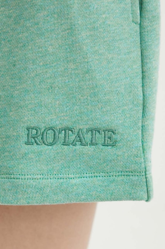 Хлопковые шорты Rotate зелёный 1124741176