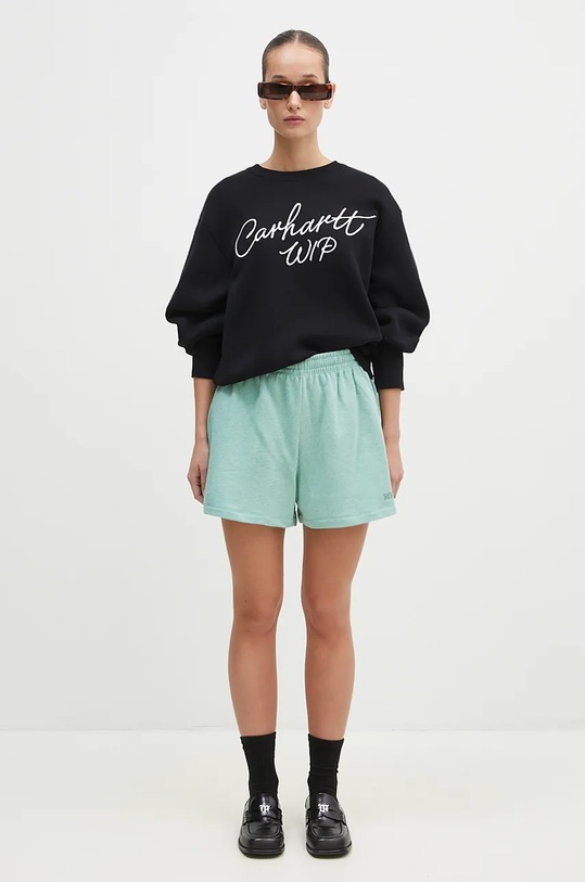 Rotate cotton shorts 1124741176 green