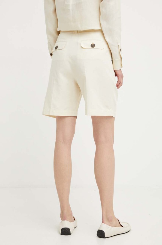 Îmbrăcăminte Weekend Max Mara pantaloni scurți din amestec de in 2415141013600 bej
