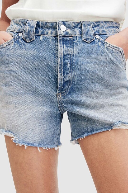 Одяг Джинсові шорти AllSaints IDAHO WESTERN SHORT WE516Z блакитний