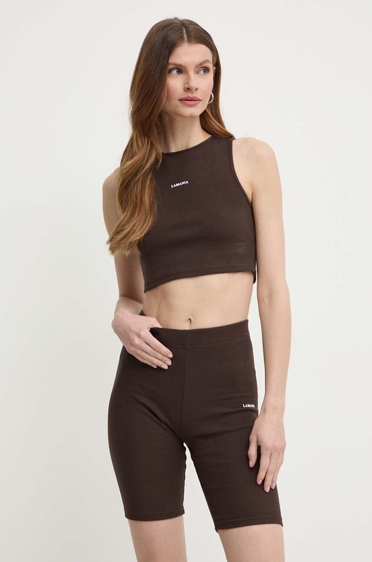 Kraťasy La Mania LIMI LIMI hnědá SS24