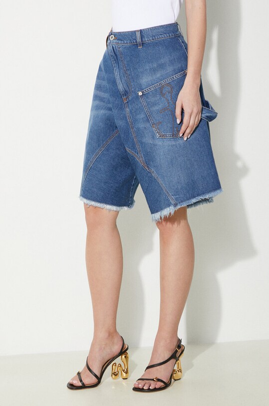 JW Anderson denim shorts Twisted Workwear Shorts blue DT0090.PG1164.831