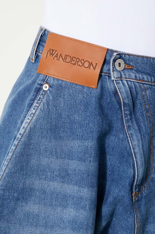 JW Anderson denim shorts Twisted Workwear Shorts DT0090.PG1164.831 blue