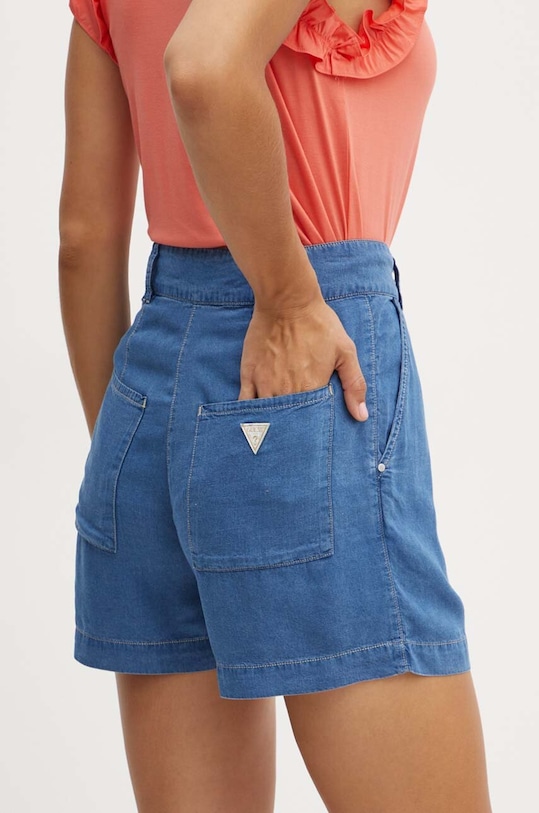 Odzież Guess szorty W4GD54.D5CD2 niebieski