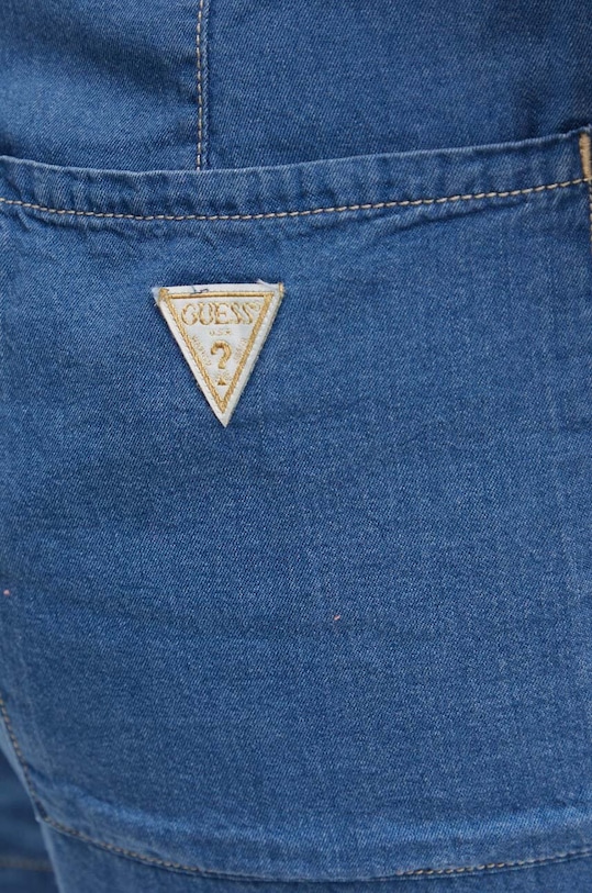 Guess szorty niebieski W4GD54.D5CD2