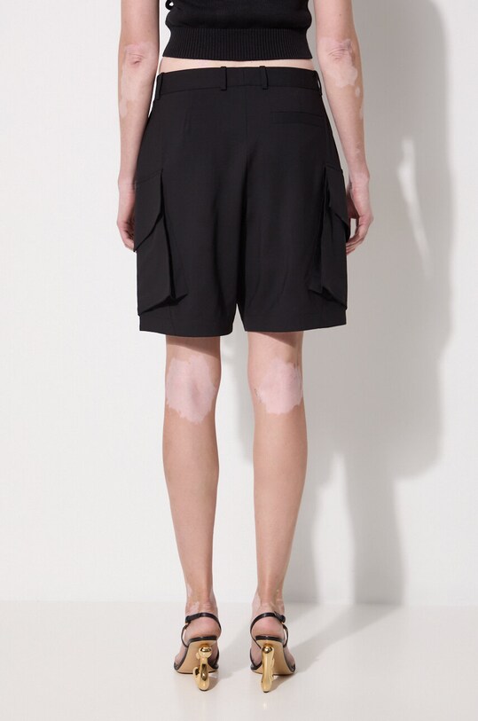 Одежда Шерстяные шорты JW Anderson Cargo Tailored Shorts SR0094.PG1321.999 чёрный