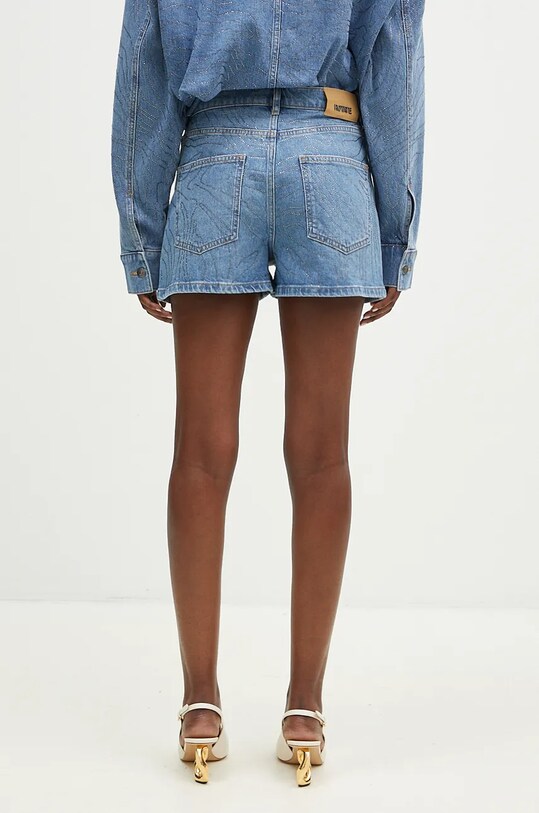 Oblečení Džínové šortky Rotate Rhinestone Denim 1126391468 modrá