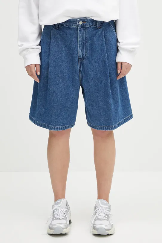 Τζιν σορτς Carhartt WIP W' Alta Short ύφασμα μπλε I033345.106