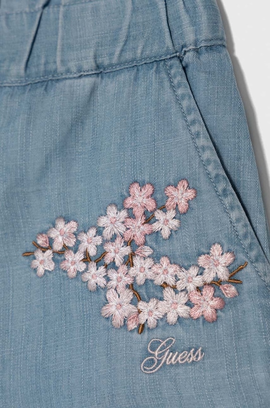 Fete Guess pantaloni scurti copii J4RD15.D3X30.PPYH albastru