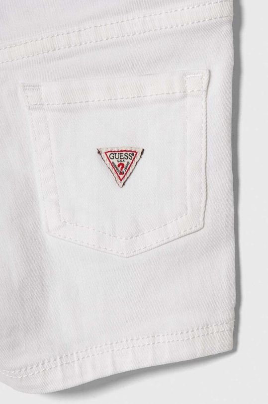 Κοριτσίστικα Παιδικό σορτς τζιν Guess K4RD07.WE620.PPYH λευκό