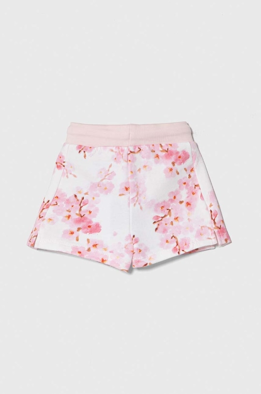 Παιδικό βαμβακερό σορτς Guess K4RD08.KA6R3.PPYH ροζ SS24
