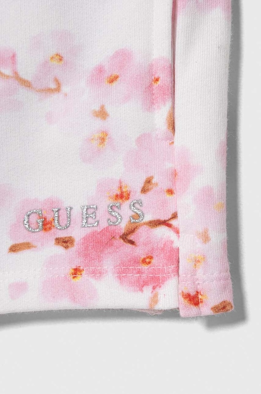 Κοριτσίστικα Παιδικό βαμβακερό σορτς Guess K4RD08.KA6R3.PPYH ροζ