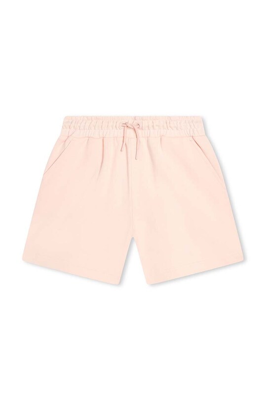 Детские хлопковые шорты Kenzo Kids casual розовый K60232.
