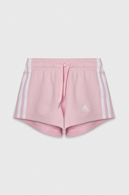 adidas pantaloni scurti copii casual roz IS2625