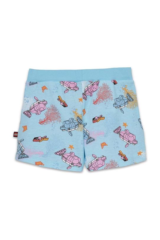 Lego pantaloni scurți din bumbac pentru copii 12011231 albastru SS24