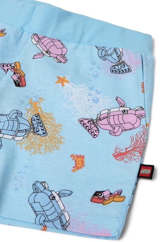 Fete Lego pantaloni scurți din bumbac pentru copii 12011231 albastru