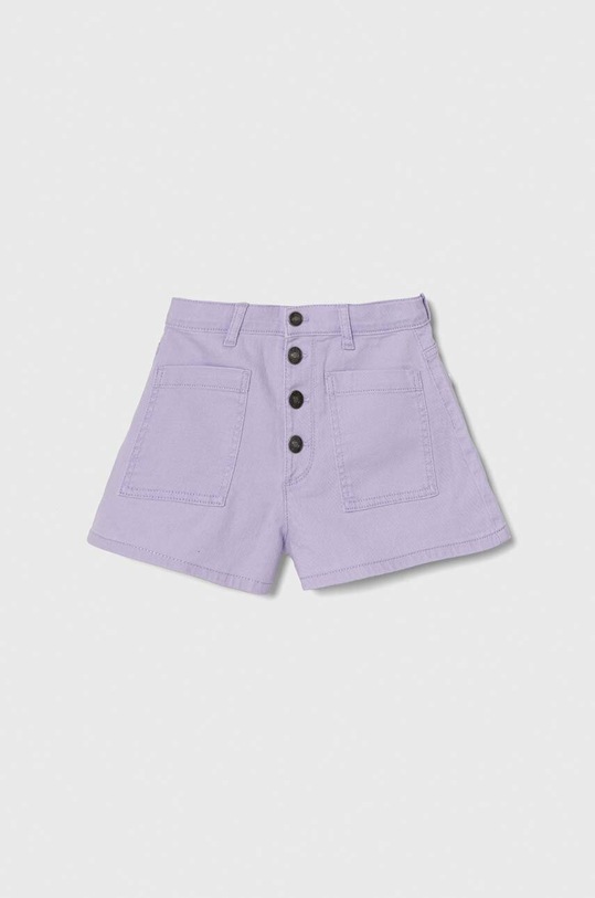 United Colors of Benetton pantaloni scurti din denim pentru copii casual violet 4RISC902C.G.Seasonal