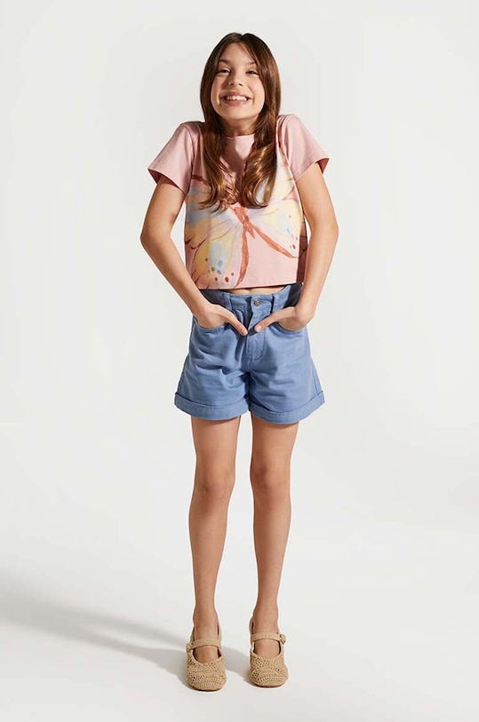 Coccodrillo pantaloni scurti din denim pentru copii WC4123202JCG