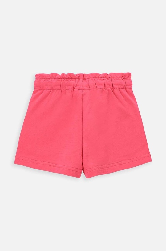 Dětské bavlněné šortky Coccodrillo WC4120401VGC růžová SS24