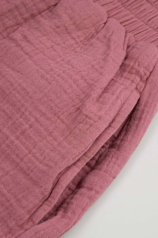 Coccodrillo pantaloni scurți din bumbac pentru copii WC4119402GPJ roz