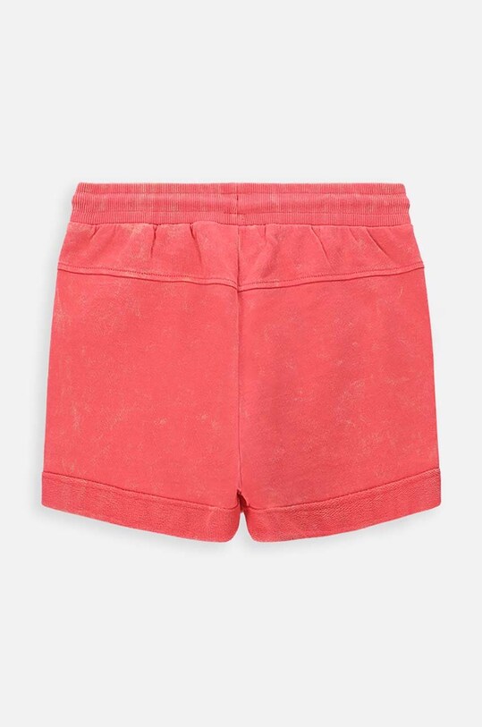 Coccodrillo pantaloni scurți din bumbac pentru copii WC4120401OWJ rosu SS24