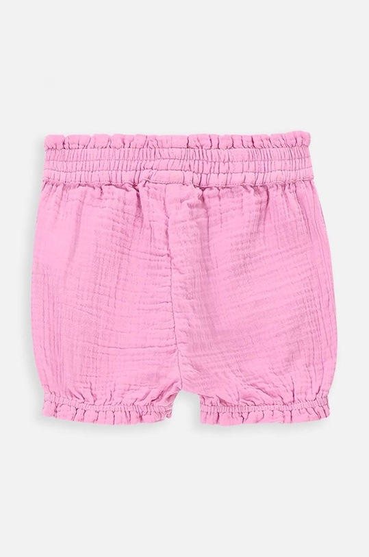 Detské bavlnené šortky Coccodrillo WC4119401OWN ružová SS24