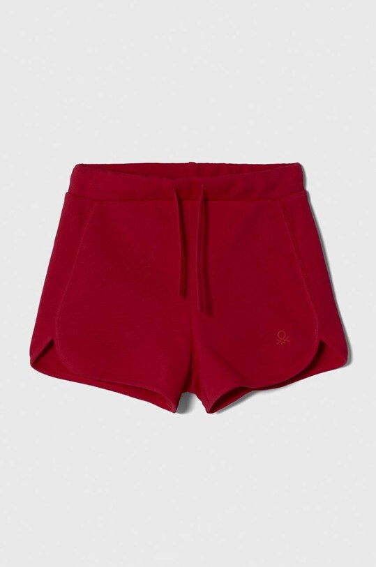 United Colors of Benetton pantaloni scurți din bumbac pentru copii casual roz 3J70G900O.P.Sea.PPYH