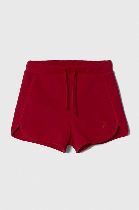 Otroške bombažne kratke hlače United Colors of Benetton Pletenina roza 3J70G900O.P.Sea.PPYH