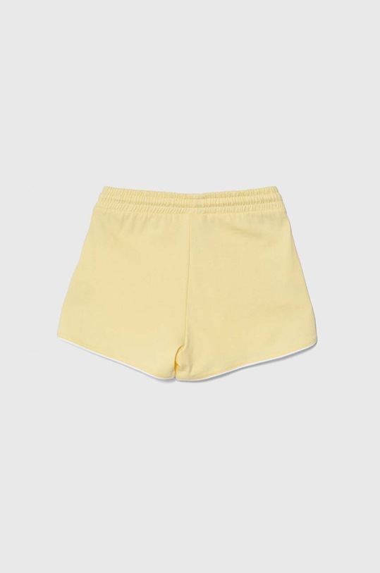 Detské bavlnené šortky United Colors of Benetton 3BL0C901E.G.Sea.PPYH žltá SS24