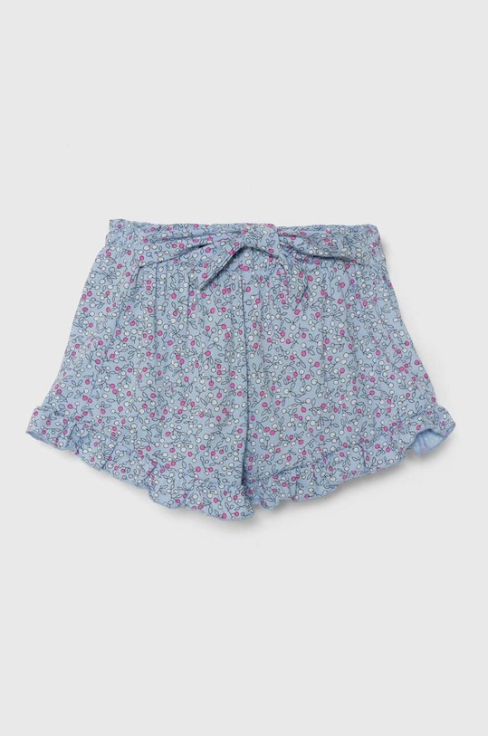Detské bavlnené šortky United Colors of Benetton bavlna modrá 3M39G901D.P.Seasonal