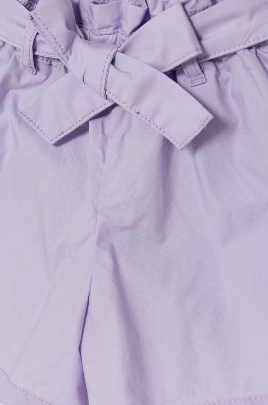 United Colors of Benetton pantaloni scurți din bumbac pentru copii 4AC7G9016.P.Sea.PPYH violet SS24