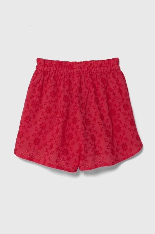 United Colors of Benetton pantaloni scurți din bumbac pentru copii 4SGZC902M.G.Seasonal roz SS24