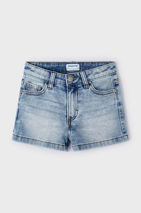 Mayoral pantaloni scurti din denim pentru copii 236.6O.Mini.PPYH albastru SS24