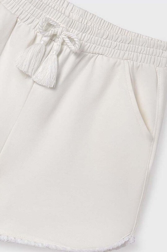 Fete Mayoral pantaloni scurti copii 272.8C.Junior.PPYH alb