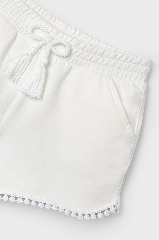 Dievča Detské krátke nohavice Mayoral 607.6M.Mini.PPYH biela